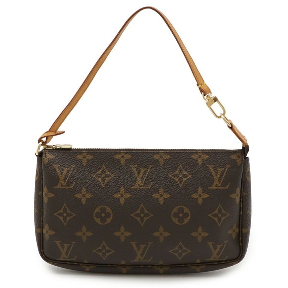 Louis Vuitton Pochette Accessoire Brown Canvas clutch - Picture 1 of 9